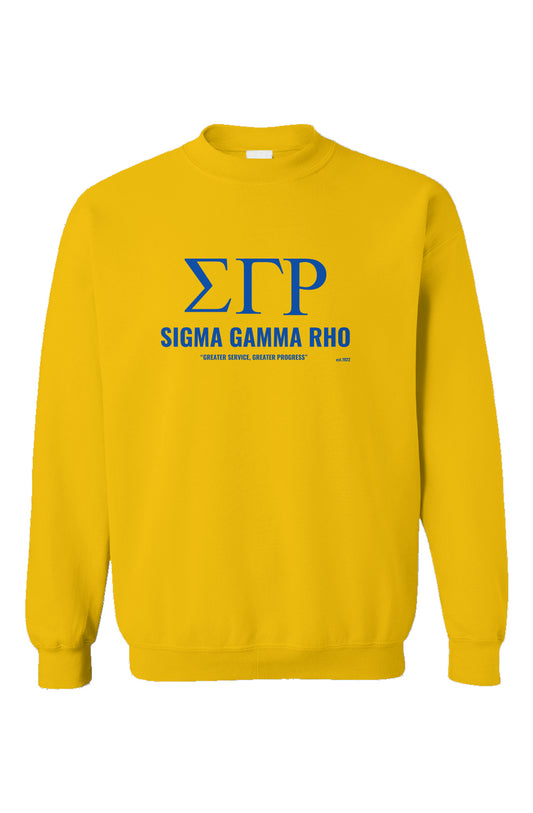 Embroidered SGRho Legacy Crewneck