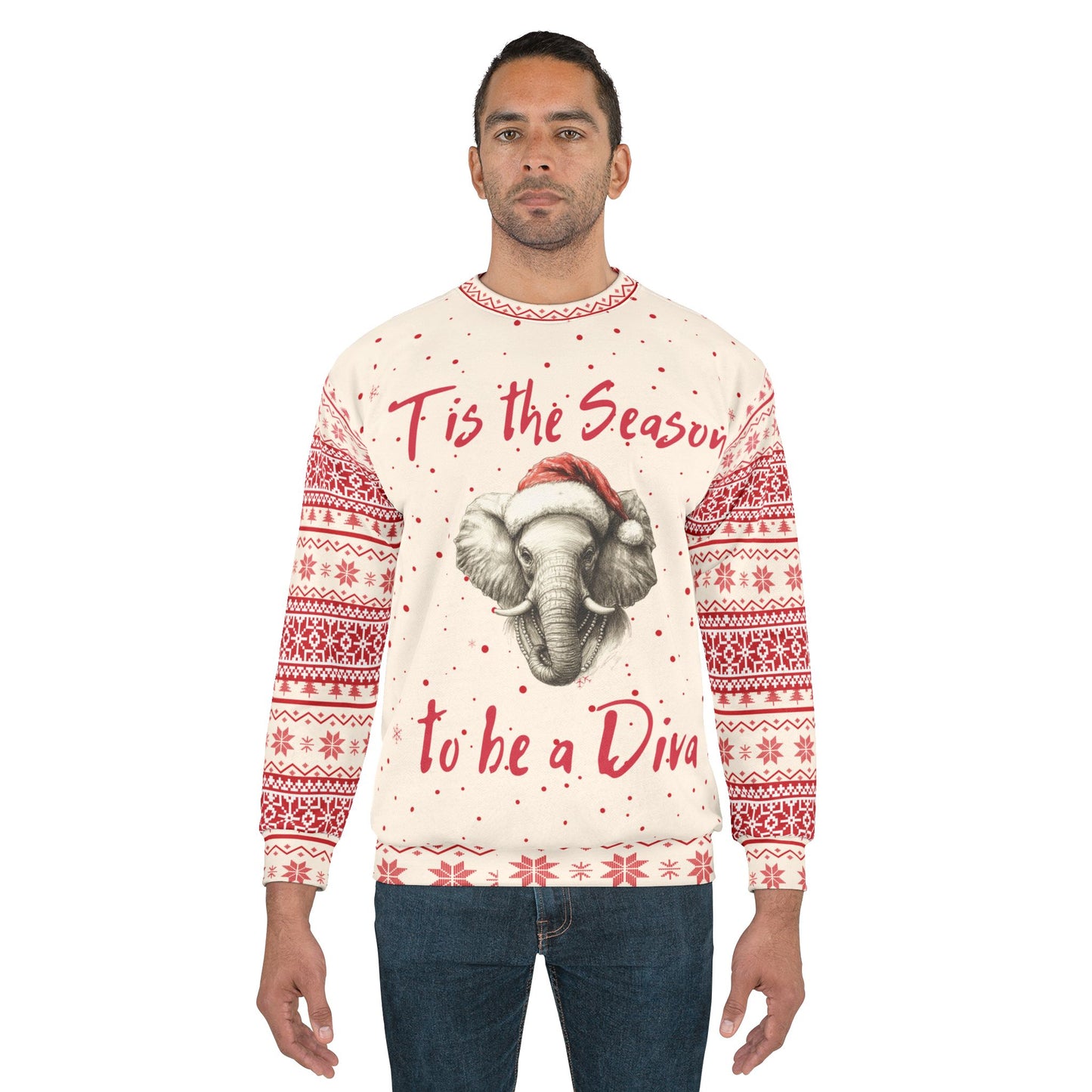 DELTA  "UGLY SWEATER" CREWNECK