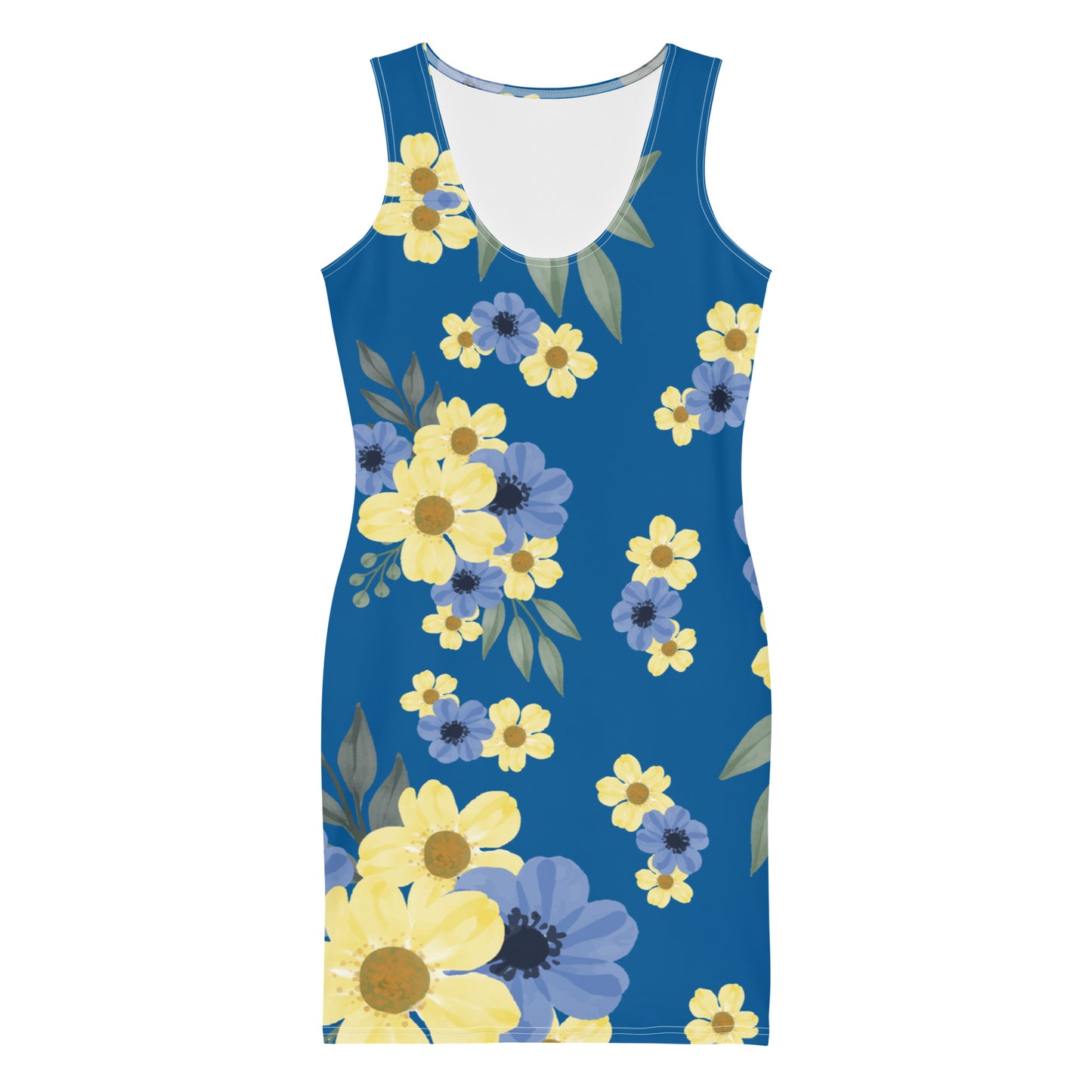 SGRHO Floral Bodycon Dress