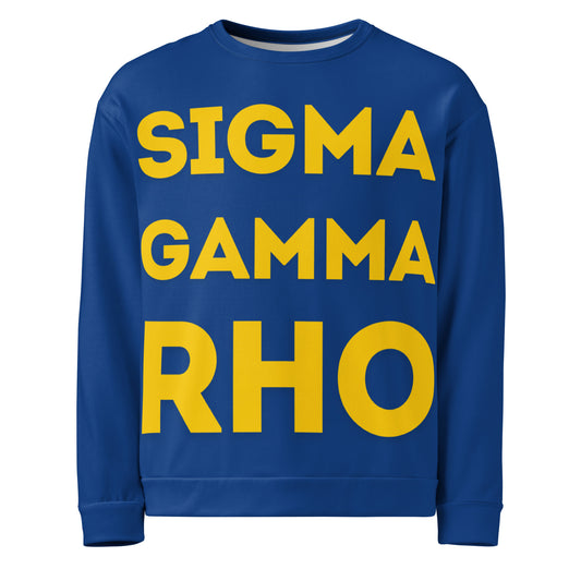 SGRho Big Letter Sweatshirt