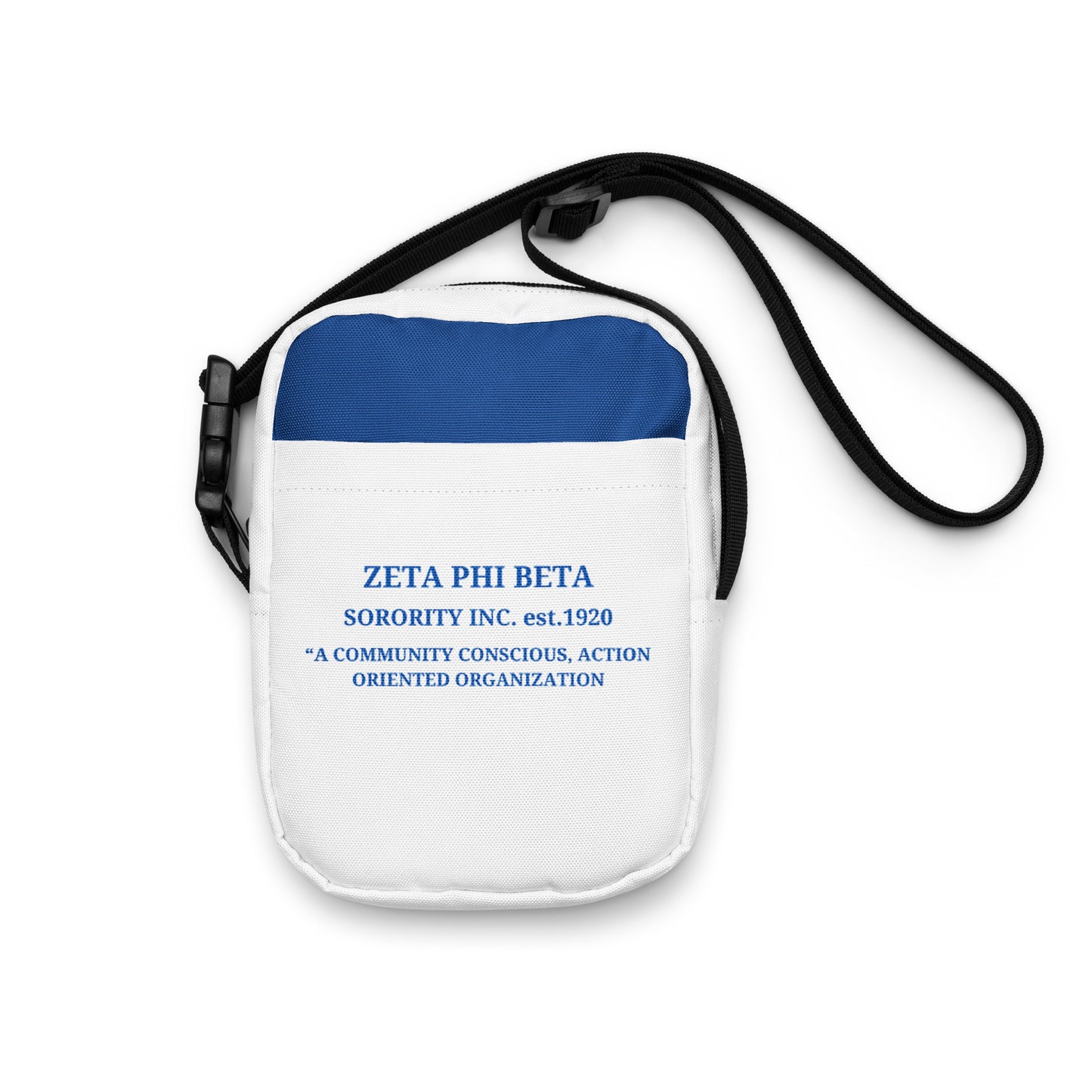 Zeta Crest crossbody bag