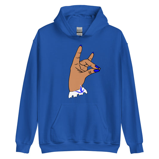 Zeta Hand Sign Hoodie