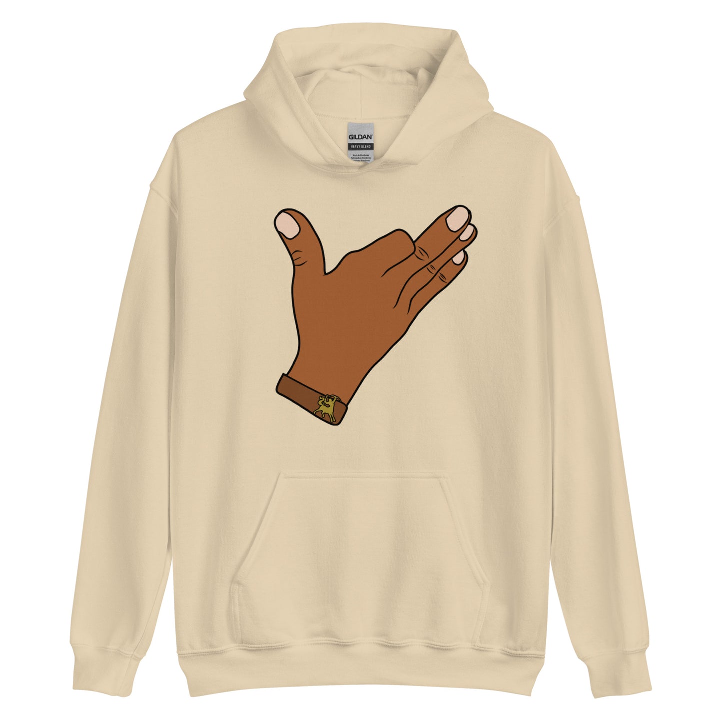 Iota Hand Sign Hoodie